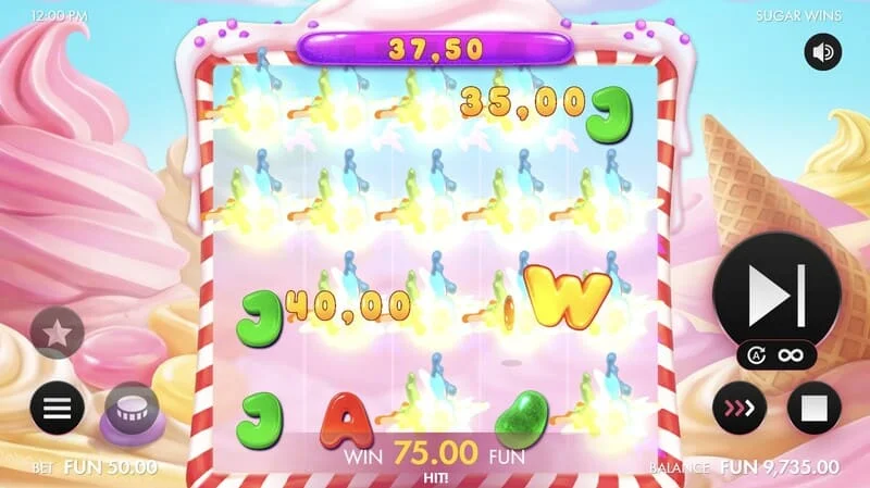Sugar Wins - paiement Pay Anywhere